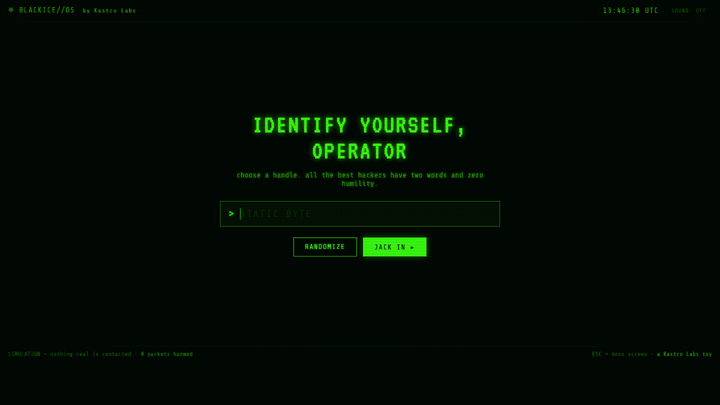 Screenshot of Hack the Planet